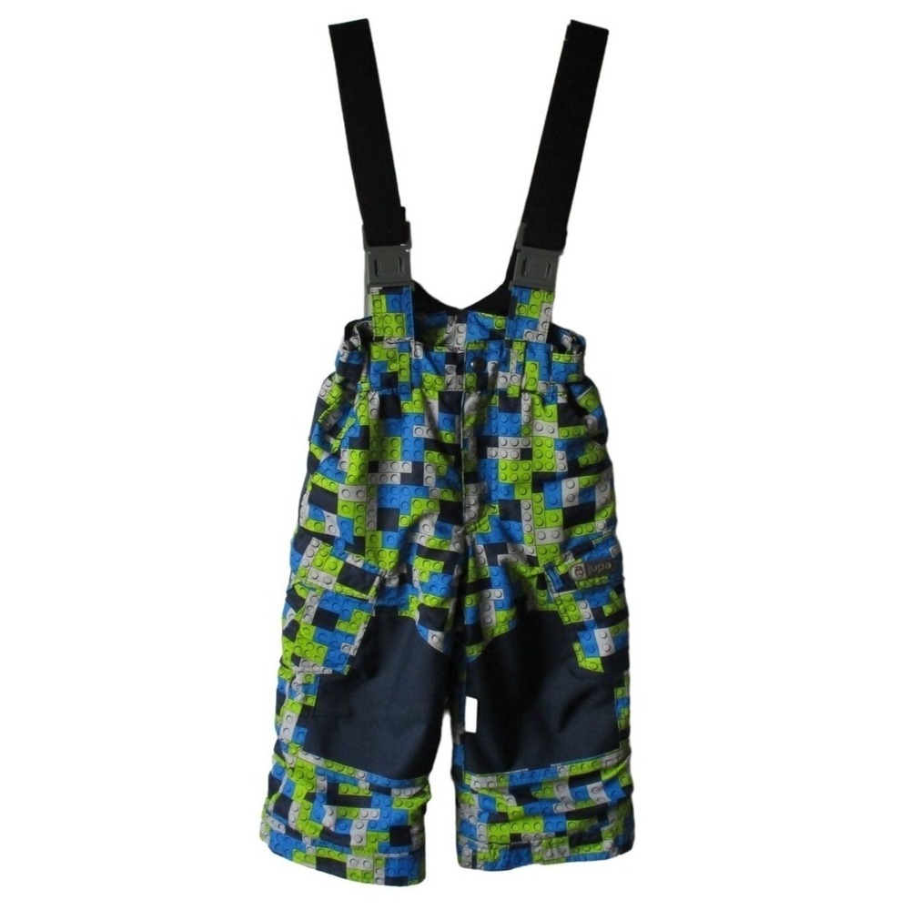 Jupa Snow Pants Boys Size 2 XS Bib Adjustable Insulated Cargo Pockets Outdoor